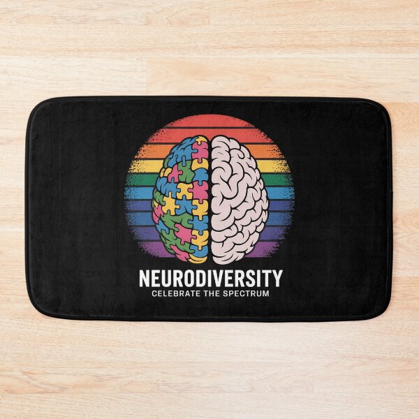 Item preview, Neurodiversity Celebrate Brain Dyslexia Autism ASD designed and sold by comptorasunfia.