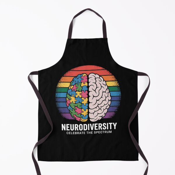 Item preview, Neurodiversity Celebrate Brain Dyslexia Autism ASD designed and sold by comptorasunfia.