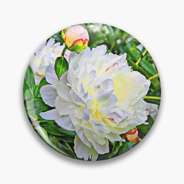 Item preview, White Peony - soft oil designed and sold by Bonnie's Playground.