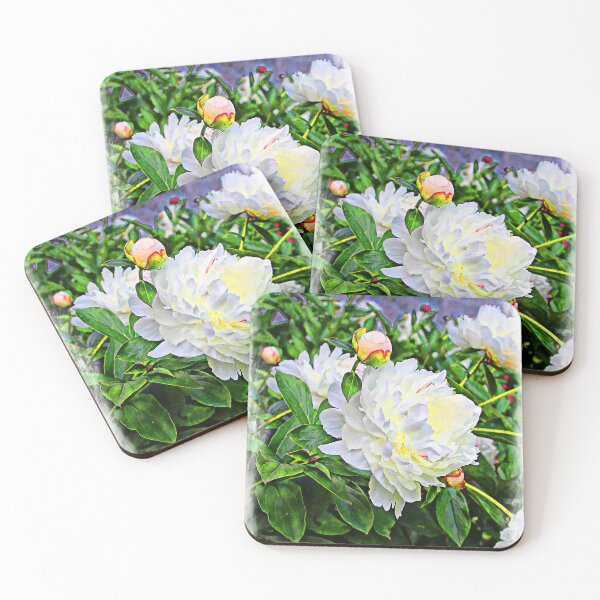 Item preview, White Peony - soft oil designed and sold by Bonnie's Playground.