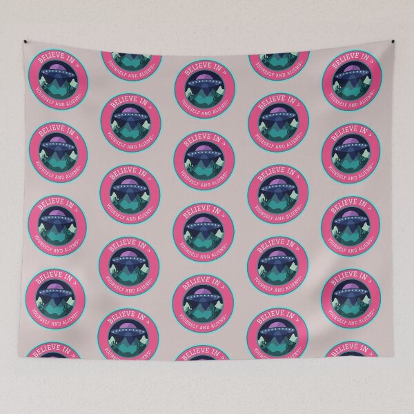 Item preview, believe in yourself and aliens! designed and sold by Vernisefrancois.