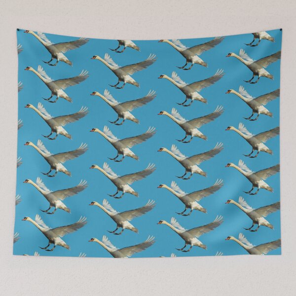 Item preview, Mute Swan landing on water designed and sold by Dalyndigital Photography.