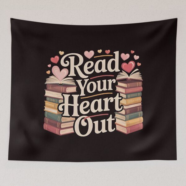 Item preview, Read Your Heart Out Valentine's Day Teacher – Book Lover Valentine Gift designed and sold by Redgiant87x.