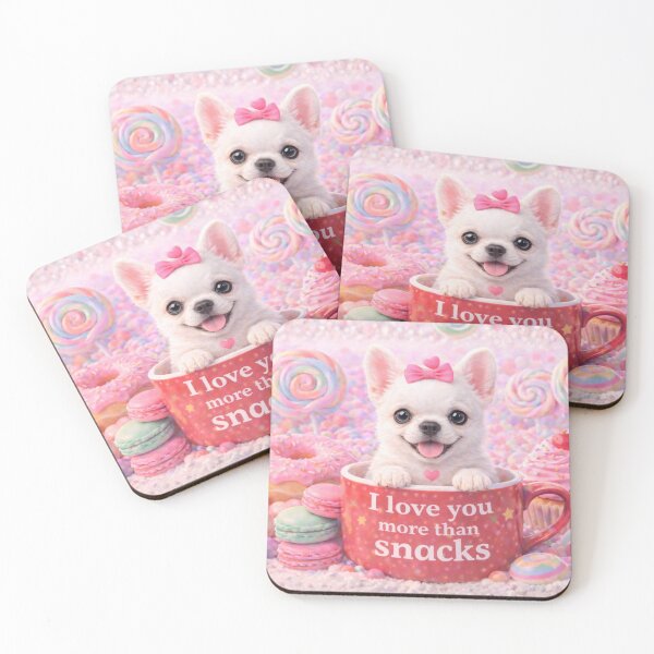 Item preview, Chihuahua Puppy Loves Snacks designed and sold by GivingJoy.