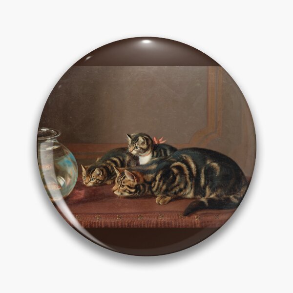 Item preview, Cats by a Fishbowl by Horatio Henry Couldery designed and sold by Amanda1775.