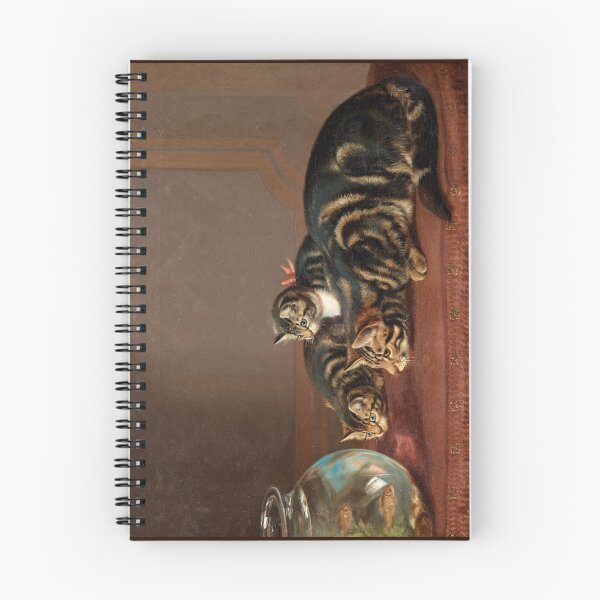Item preview, Cats by a Fishbowl by Horatio Henry Couldery designed and sold by Amanda1775.