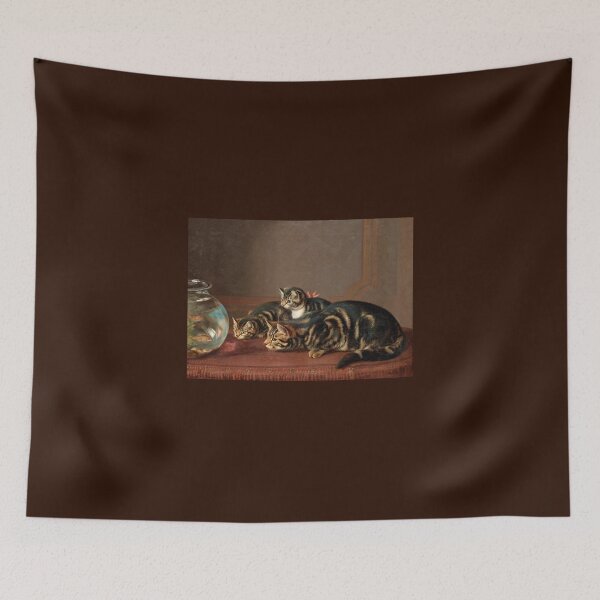 Item preview, Cats by a Fishbowl by Horatio Henry Couldery designed and sold by Amanda1775.