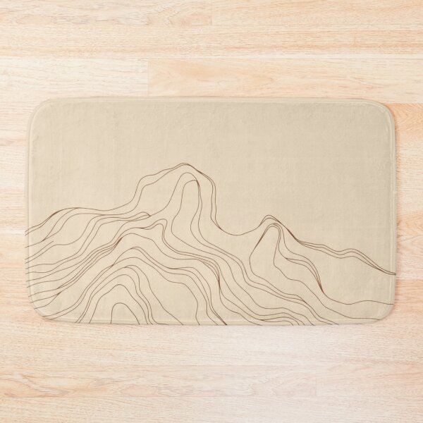 Item preview, Organic Line Wall Art in Neutral Tones – Balanced Minimal Abstract Design designed and sold by sana designer.