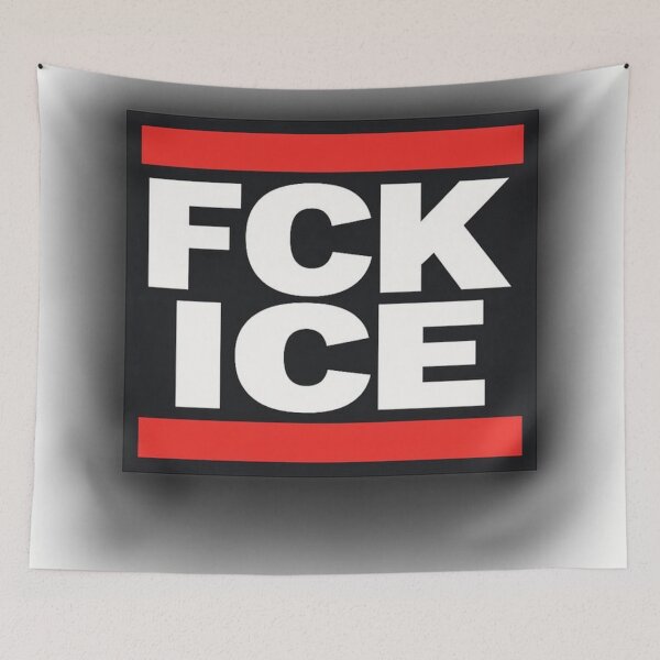 Item preview, FCK ICE – Bold Protest Hip-Hop Style Typography Design designed and sold by SolidarityHQ.