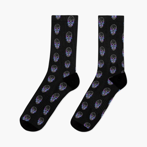 Item preview, Geometric Cosmic Skull - Epic Neon Style designed and sold by LaNadaYFundante.