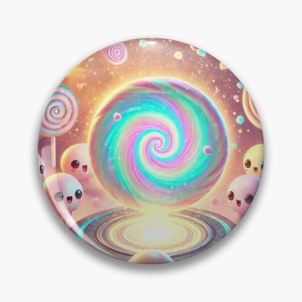Item preview, Kawaii Lollipop Portal Candy Magic Pastel 3D designed and sold by ComedyInkFactor.