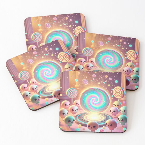 Item preview, Kawaii Lollipop Portal Candy Magic Pastel 3D designed and sold by ComedyInkFactor.