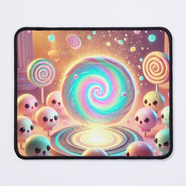 Item preview, Kawaii Lollipop Portal Candy Magic Pastel 3D designed and sold by ComedyInkFactor.