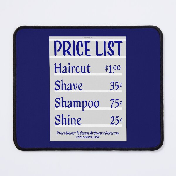Item preview, Floyd's Price List designed and sold by Normbot2000.