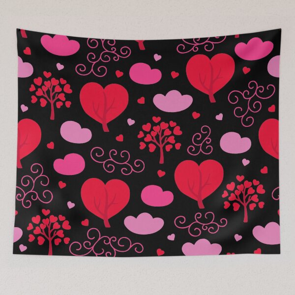 Item preview, Valentine's Day Red And Pink Hearts Pattern designed and sold by DEC02.