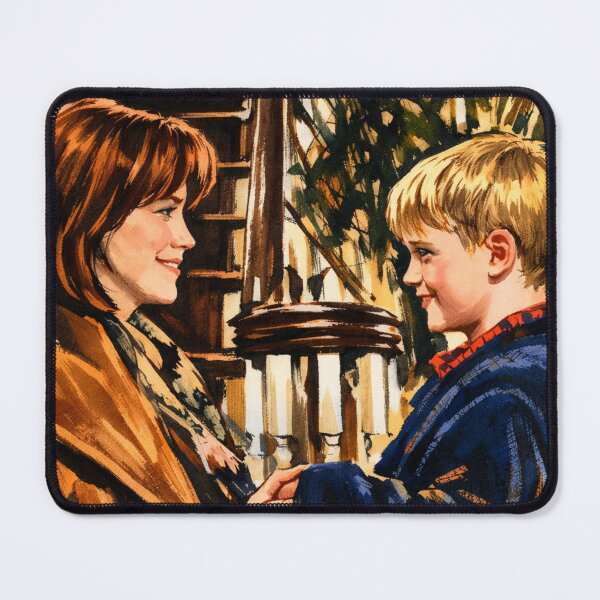 Item preview, Tribute to Catherine O'Hara and Macaulay Culkin (fan art) designed and sold by PopCultureAndStuff.