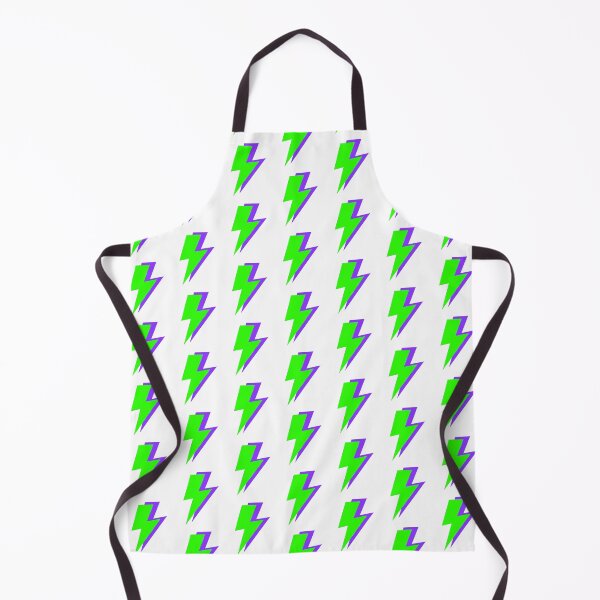 Item preview, Green and Purple Lightning Bolts designed and sold by OneThreeSix.