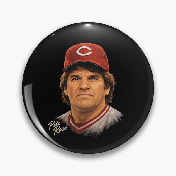 Item preview, Pete Rose Classic Baseball Art designed and sold by TheArtOfCar.