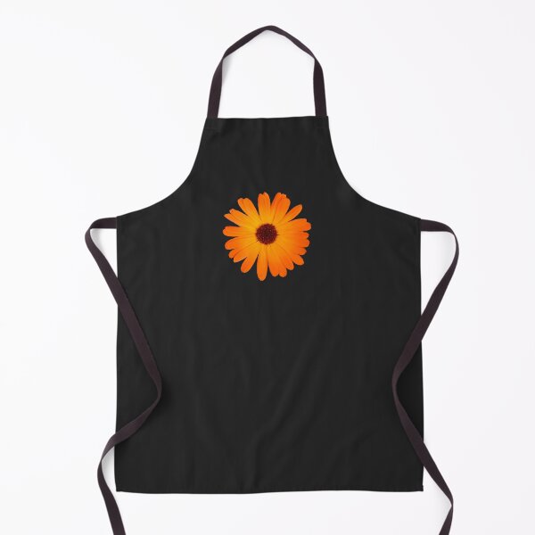 Item preview, Bright orange calendula flower designed and sold by Enerjetal.