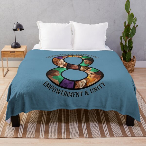 Item preview, International Women's Day 8 Empowerment & Unity – Diverse Faces Mosaic designed and sold by InkWeaveShop.