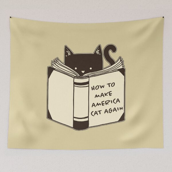 Item preview, How to Make America Cat Again by Tobe Fonseca designed and sold by Tobe Fonseca®.