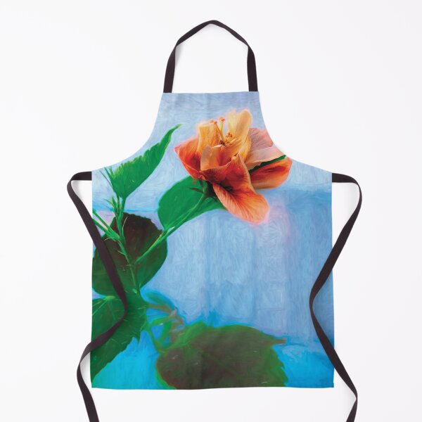 Item preview, Peachy Hibiscus Painterly designed and sold by Kay Brewer.