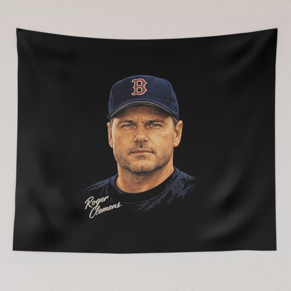 Item preview, Roger Clemens Classic Boston Baseball Art designed and sold by TheArtOfCar.