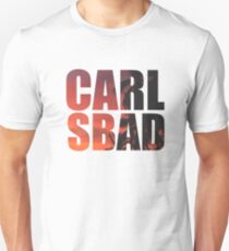 CARLSBAD Beach Palm Tree Unisex T-Shirt