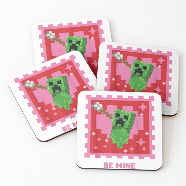 Item preview, Creeper Be Mine Valentine's Day designed and sold by shopytee ⭐ ⭐ ⭐ (11k).