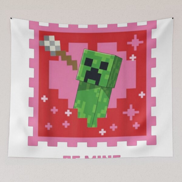 Item preview, Creeper Be Mine Valentine's Day designed and sold by shopytee ⭐ ⭐ ⭐ (11k).