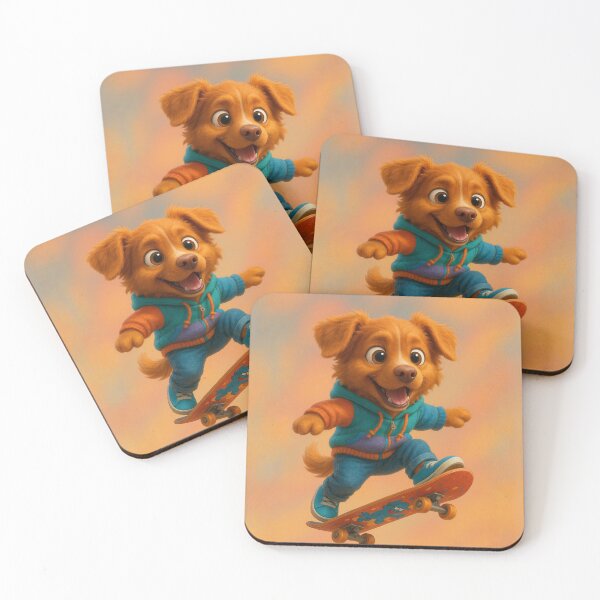Item preview, Skater Nova Scotia Duck Tolling Retriever designed and sold by Sillytoe.
