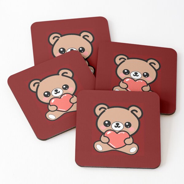 Item preview, Cute teddy bear with a heart for valentines day designed and sold by JolaDesignss.