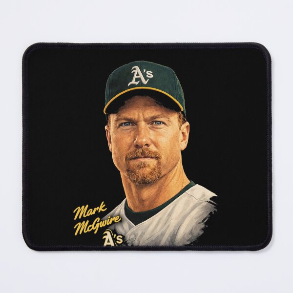 Item preview, Mark McGwire Classic Oakland A’s Baseball Art designed and sold by TheArtOfCar.