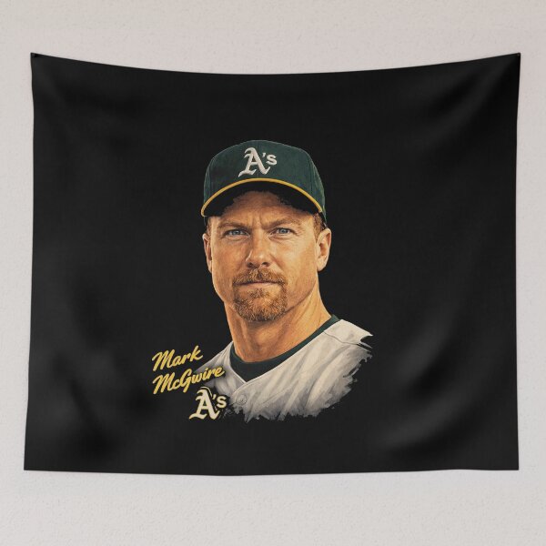 Item preview, Mark McGwire Classic Oakland A’s Baseball Art designed and sold by TheArtOfCar.