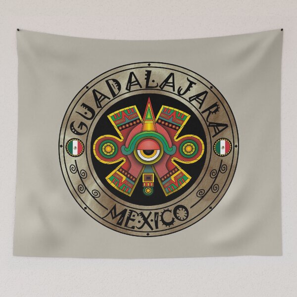 Item preview, Guadalajara Mexico Aztec Ollin emblem designed and sold by studioss76.