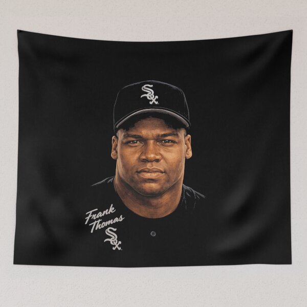 Item preview, Frank Thomas Classic Chicago Baseball Art designed and sold by TheArtOfCar.
