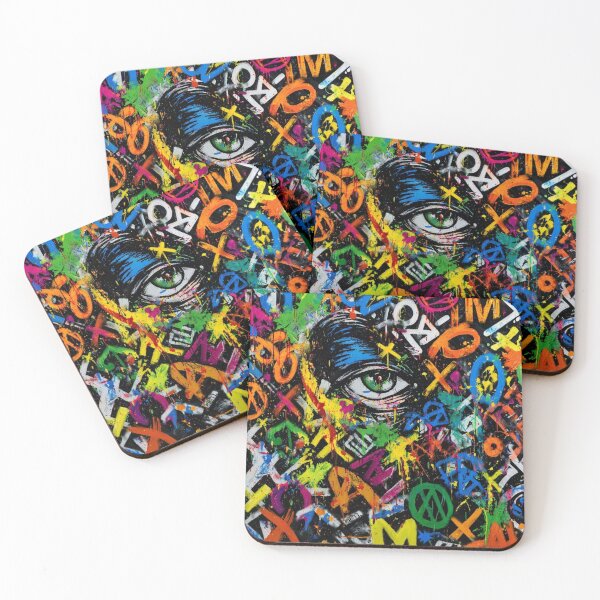 Item preview, Pop Art Stickers designed and sold by Blackcanvas444.