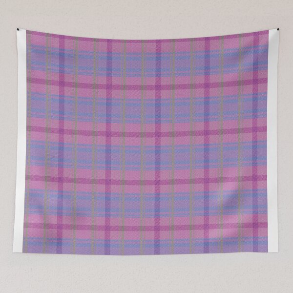 Item preview, Classic tartan pattern featuring traditional intersecting lines in a balanced color tone designed and sold by Line-Aura.