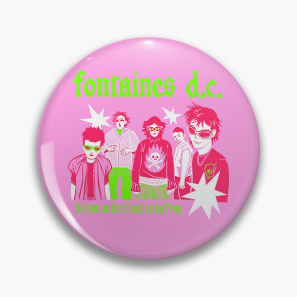 Item preview, Fontaines dc designed and sold by Ascoltoditutto.