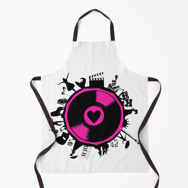 Item preview, I Heart Musicals Retro Broadway Edition - Hot Pink designed and sold by Flit & Co..