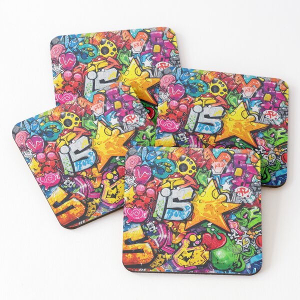 Item preview, Pop Art Stickers designed and sold by Blackcanvas444.