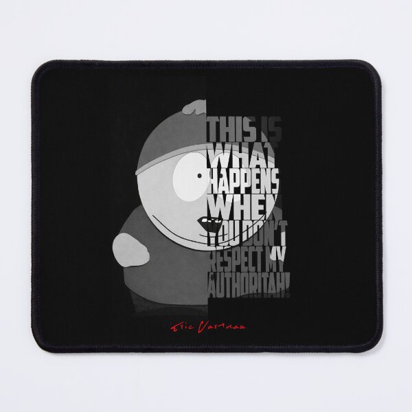 Item preview, Eric Cartman Black and White Quote Portrait Poster | South Park Fan Art Wall Decor designed and sold by Enea Kelo.