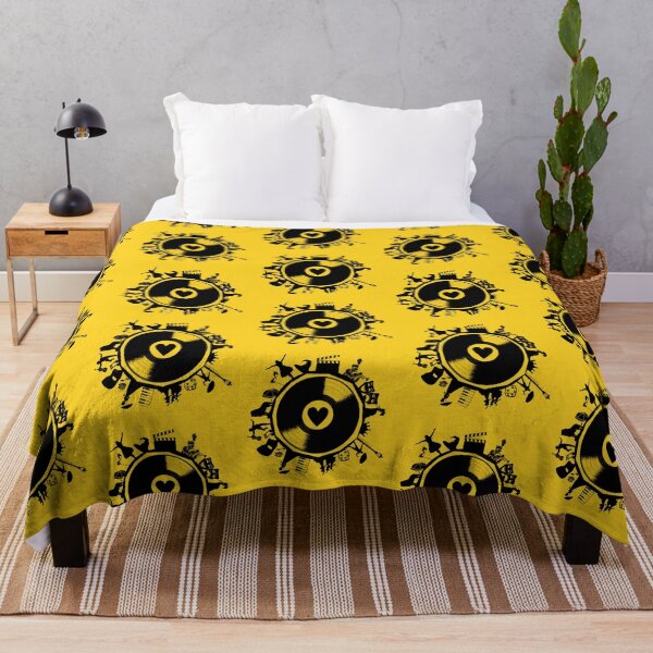 Item preview, I Heart Musicals Retro Broadway Edition - Yellow designed and sold by Flit & Co..