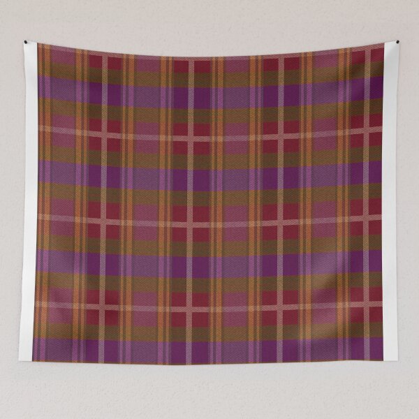Item preview, Classic tartan pattern featuring traditional intersecting lines in a balanced color tone designed and sold by Line-Aura.