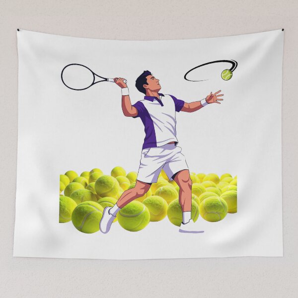 Item preview, Tennis player designed and sold by ArnoldHegyi.