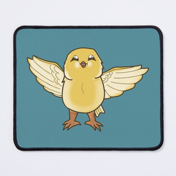 Item preview, Tiny Canary With Open Wings designed and sold by elizasunnycolor.