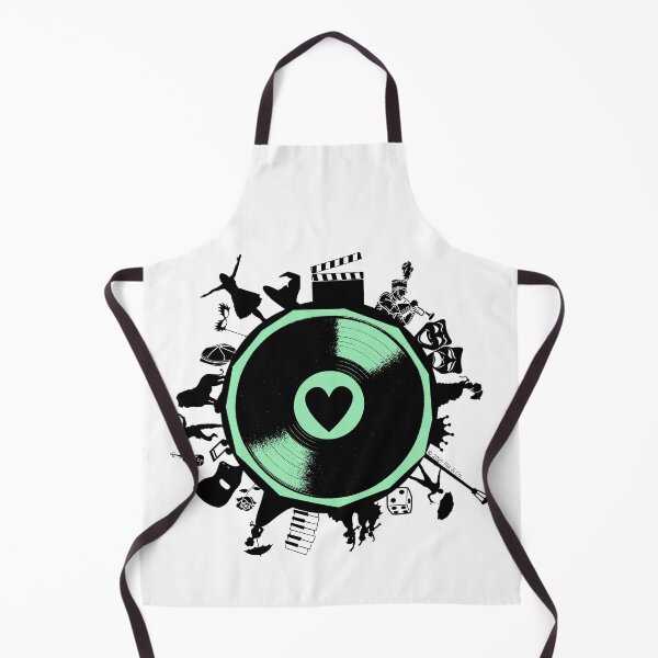 Item preview, I Heart Musicals Retro Broadway Edition - Black/Mint designed and sold by Flit & Co..