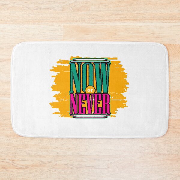 Item preview, Now or Never – Motivational Design for Determined and Courageous People designed and sold by AstronautMerch.