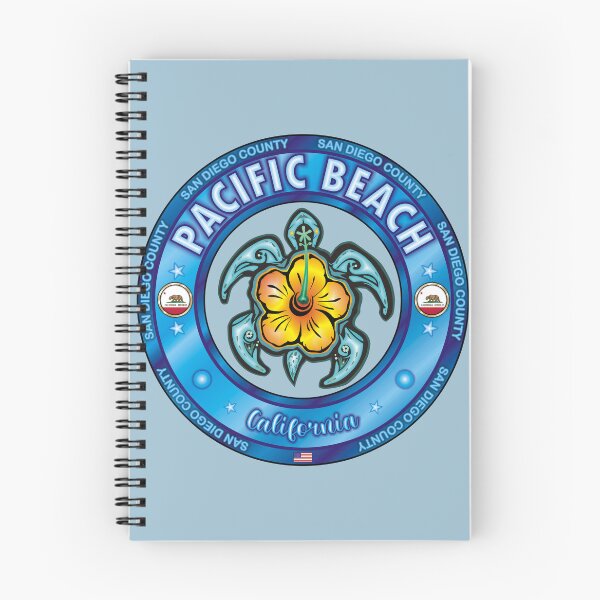 Item preview, Pacific Beach San Diego California sea turtle hibiscus designed and sold by studioss76.