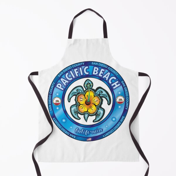 Item preview, Pacific Beach San Diego California sea turtle hibiscus designed and sold by studioss76.